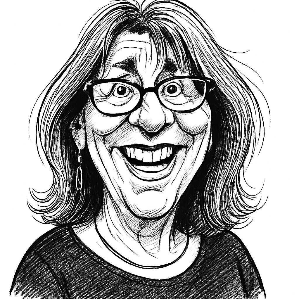 Karikatur von Edith Jeske