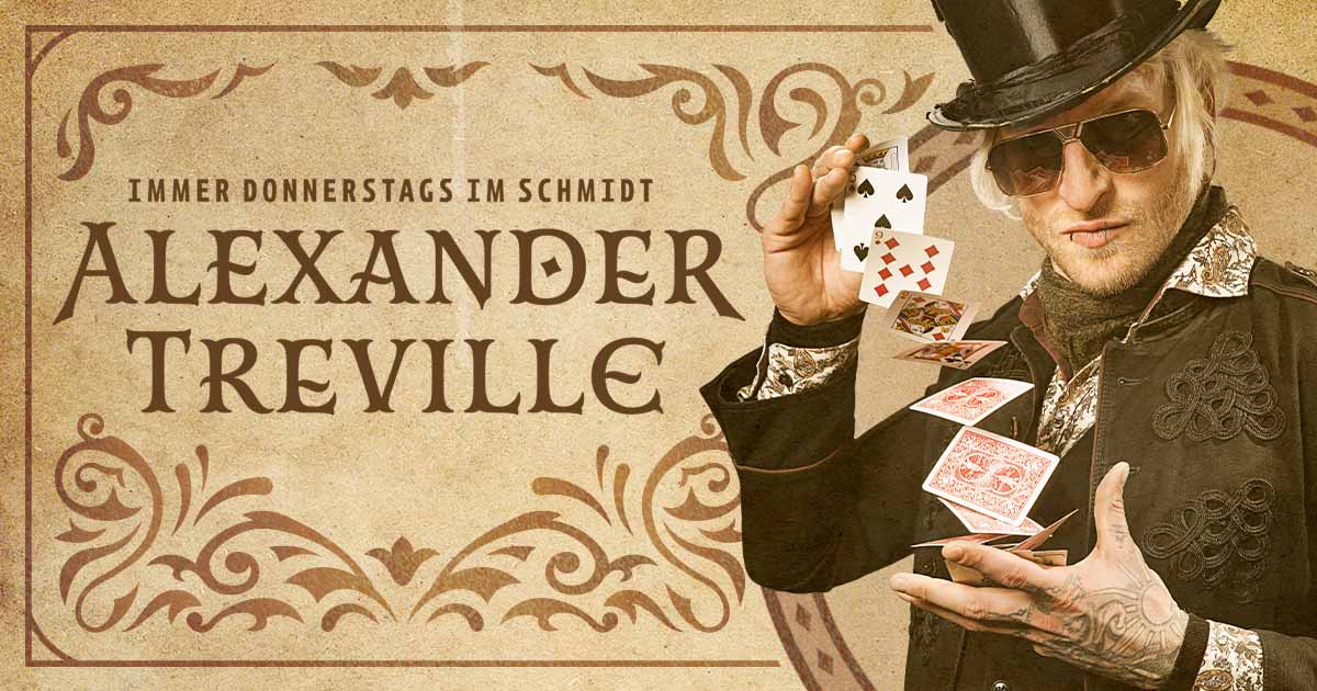 Alexander Treville Zwielichtgestalt und Zauberer des Hauses